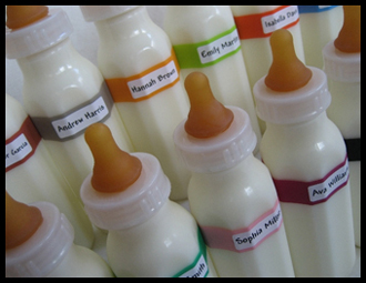 Child Care Labels Sample